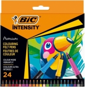 Flamastry Intensity Premium 24 kolory BIC