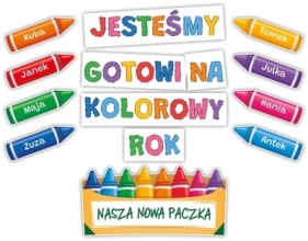 Dekoracja klasowe - Kolorowy rok