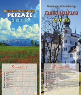 Kalendarz 2018 Notatnikowy MIX BESKIDY