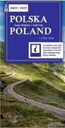 Polska mapa drogowa 2024/2025 1:800 000 Opracowanie zbiorowe