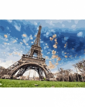 Malowanie po numerach - Niebo Paryża 40x50cm