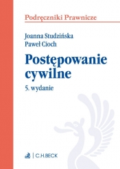 Postępowanie cywilne Podręczniki - Studzińska Joanna, Cioch Paweł