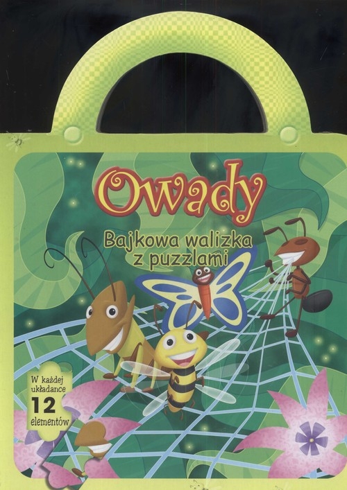 Owady Bajkowa walizka z puzzlami