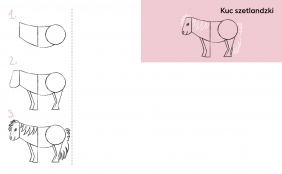 Umiem rysować konie, kucyki i jednorożce - Sandecka Adelina