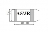 Okładka zeszytowa regulowana A5/3R (25szt) D&D
