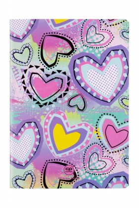 Coolpack, Zeszyt A5/32 k. linia PP - Sew Heart (71158CP)