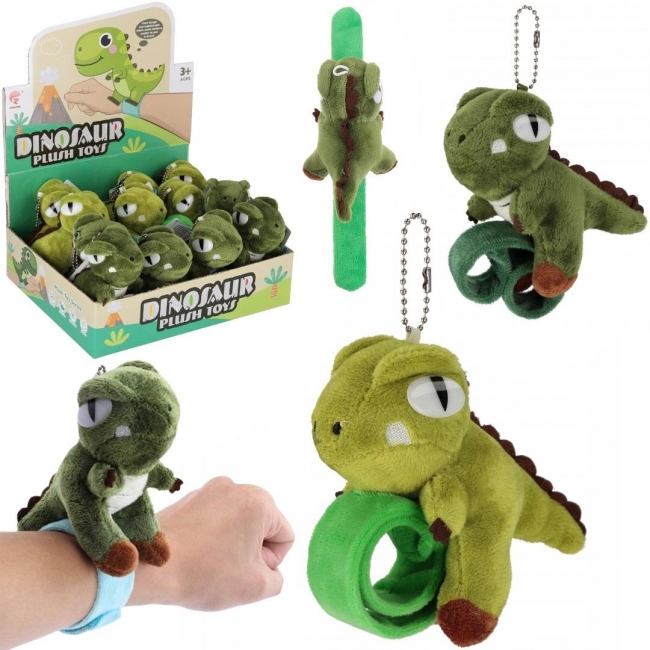 Dinozaur pluszowy opaska na rękę