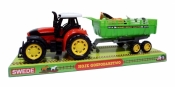 SWEDE Traktor z przyczepą zwierzeta (Q497)