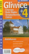 Gliwice plus 4 plan miasta 1:20 000