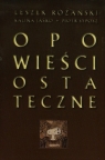 Opowieści ostateczne + CD  Różański Leszek, Jaśko Kalina, Syposz Piotr