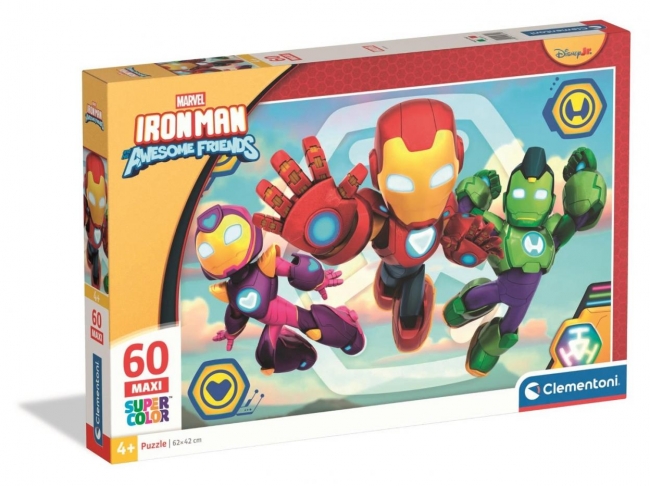 <img src='https://webimage.pl/pics/158/3/d8005125263158.jpg' style='height:440px' /> Puzzle 60 Iron Man And His Awesome Friends