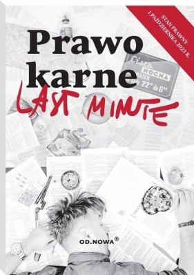 Last Minute. Prawo karne 2023 - Bogusław Gąszcz