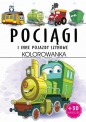 Pociągi i inne pojazdy szynowe. Kolorowanka
