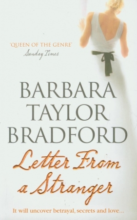 Letter from a Stranger - Bradford Barbara Taylor