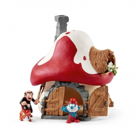 Smurfs, Domek Smerfów + 2 figurki (SLH20803)