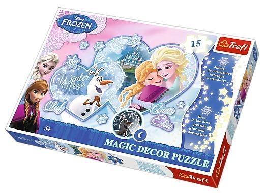 Magic Decor Puzzle Disney Kraina Lodu 15
	 (14615)