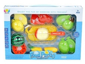 Artykuły kuchenne Adar zestaw warzyw i owoców, na rzep, z deską do krojenia (517158)