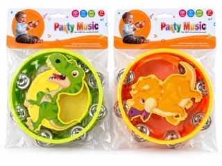Tamburyn dinozaur MIX