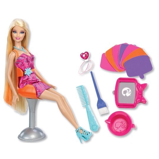 BARBIE Studio Koloryzacji Włosów