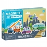 Zestaw magnesów - Transport, 15 el.