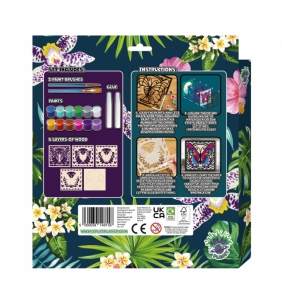 Zestaw do tworzenia obrazów z drewna - motyl