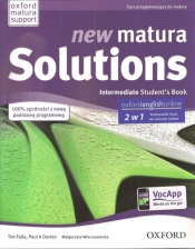 Matura Solutions New Intermediate SB +Online WB
