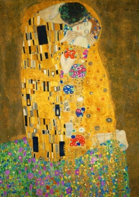 Bluebird Puzzle 1000: Pocałunek, Gustav Klimt (60015)