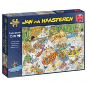 Puzzle 1500: Haasteren - Ekstremalny spływ pontonem (19015)