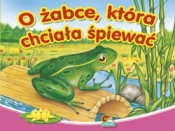 Książeczka do czytania "sztywne strony mini" - O żabce, która chciała śpiewać (B6, 10str.)