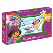Puzzle 30 Dora poznaje świat Idziemy na sanki (1115)