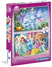 Puzzle Księżniczki 2x60 (07115)