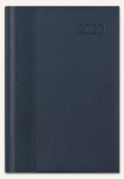 Kalendarz książkowy B5 Classic 2020 granat