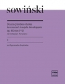 Grandes etudes de concert op. 60 z.2 Wojciech Sowiński