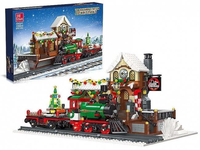 <img src='https://webimage.pl/pics/159/2/d5901271622159.jpg' style='height:440px' /> Klocki pociąg świąteczny led 55,5x9x37cm 1362el