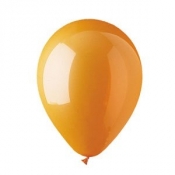 Balony pastelowe pomarańcz B85 27CM. 100SZT. /0646-007/