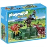 PLAYMOBIL Okapi przy skale z gorylami (5415)