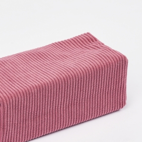 Saszetka duża Oxford Bloom - ciemnoróżowa