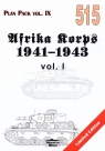 Afrika Korps 1941-1943 vol. 1 Plan Pack vol. IX 515 (Limited Edition) Jackowski Grzegorz