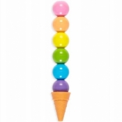 Kredka przekładana - Tęczowe lody