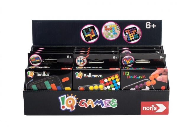 Noris IQ gry podróżne 3 rodzaje (12szt)