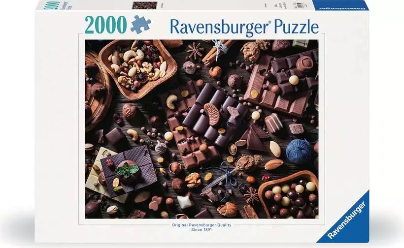 Ravensburger, Puzzle 2000: Czekoladowy Raj (16715)