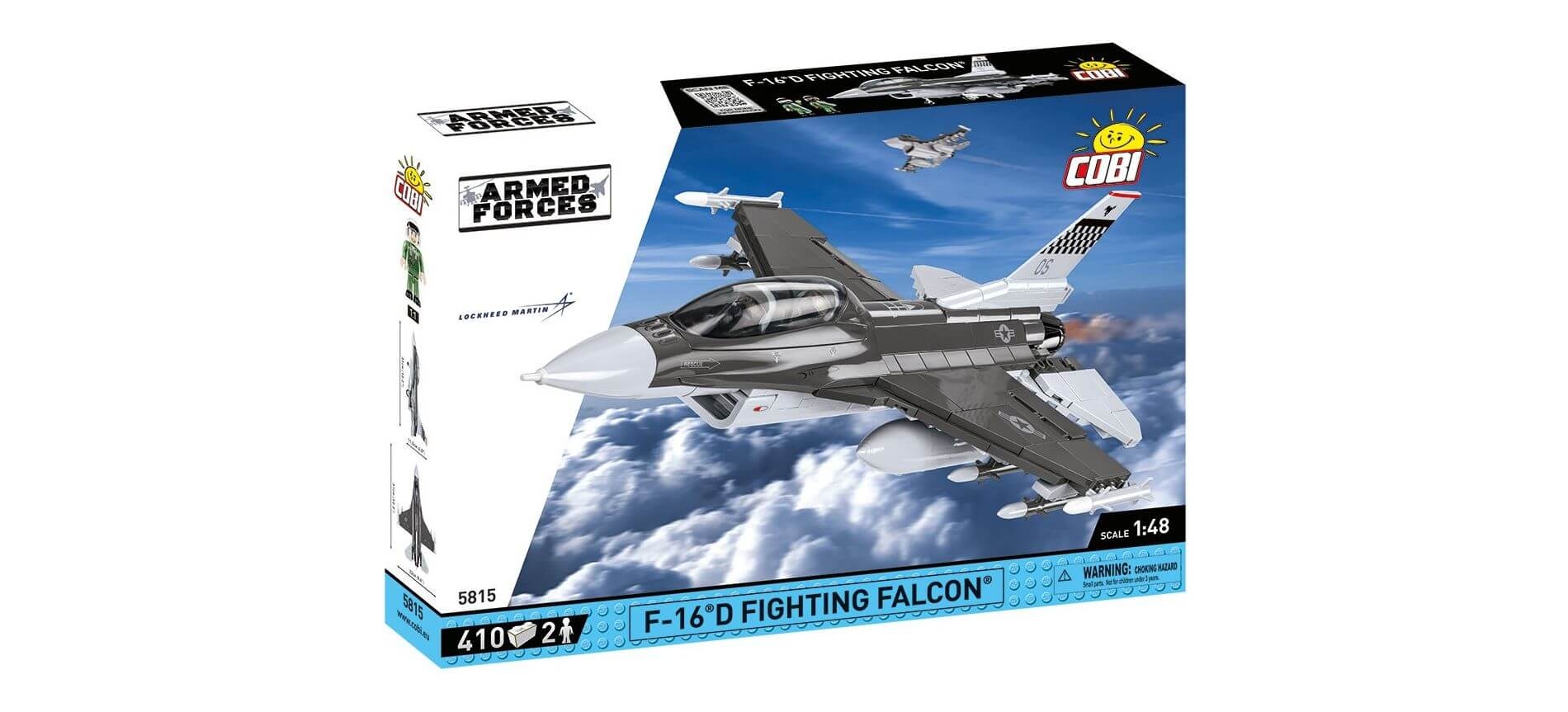 Cobi Armed Forces Collection #5815 F-16D ファイティング・ファルコン (アメリカ軍) 1 48スケール  最大69％オフ！ - ブロック