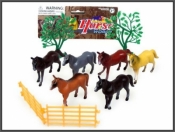 Figurki konie 6 szt. 10 cm