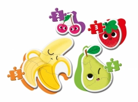 Clementoni, puzzle My First Puzzles 4w1: Fruits (20815)