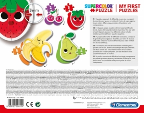 Clementoni, puzzle My First Puzzles 4w1: Fruits (20815)