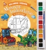  Malowanie farbkami. Maszyny budowlane