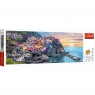  Puzzle 500 elementów Panorama Vernazza o zachodzie słońca, Włochy (29516)