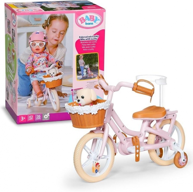 Baby Born Bike with Lucky