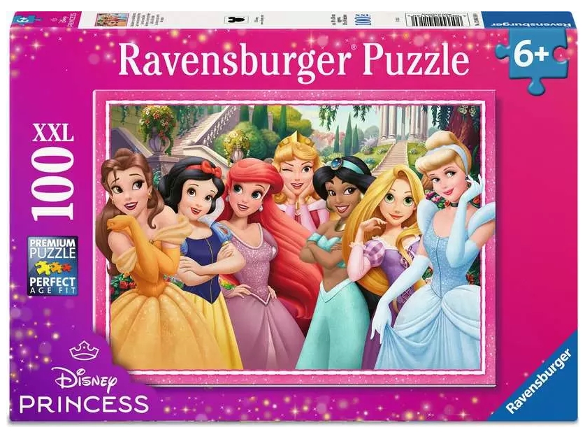 Ravensburger, Puzzle XXL 100: Disney Księżniczki (12004116)