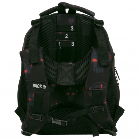 Plecak BackUp 6, Roboty Red (PLB6R45)